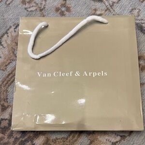 Van Cleef & Arpels Beige Gift Bag
